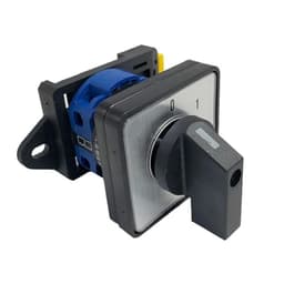 YMW26-20/1 Mounted Rotary Knob Selector Multi Position 20A 1 Pole 4 Terminals Control Circuit LW26-20 Changeover Cam Switch(1-0-2 DIN)