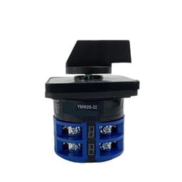 32A 660V Power Circuit Control Selector Changeover Two Poles Silver Contact Customize Rotary Cam Switch YMW26 LW28 LW26-32/2(01)