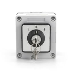 SZW26 LW26-20 20A ON-Off-ON 1 Phase Cam Changeover Key Switch Waterproof