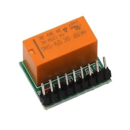 5V DC Relay Board Double Pole Throw Switch HK19F PCB 1/5Pcs(1 Pcs,DC 12V)