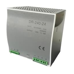 240W DIN Rail Power Supply DR-240-24 24V 10A AC DC Converter CCTV LED