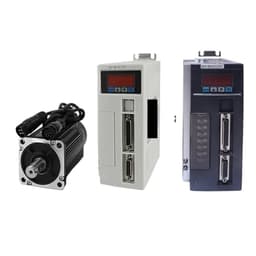 Servo Motor 80ST-M02430 220V 750W AC Servo Motor 2.39N.M. 3000RPM 0.75KW servomotor Single-Phase ac Drive Permanent Magnet Matched Driver(Only Motor