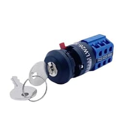 LW26-10/3S Rotary Changeover Cam Switch with Lock Key Dual Power Supply
