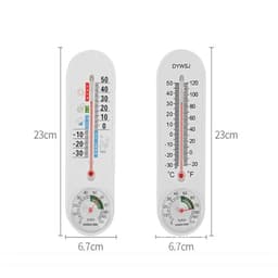 Temperature and Humidity Meter Greenhouse Indoor and Farming Direct Reading