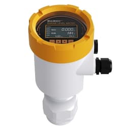 Radar Level Gauge 4-20mA LCD Radar Level Gauge RS485 0-20m Water Level Sensor 24V Liquid Level Transmitter(0-10m 4-20mA Output)