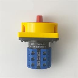 LW26GS Changeover 3 Pole 20A 2 Position ON Off Rotary Isolator with Padlock