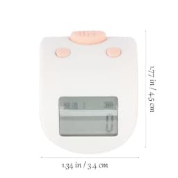 Silicone Digital Finger Counter Ring with Backlit Display for Counting