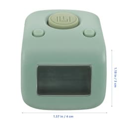 Digital Finger Counter USB Charging Six-Digit Screen with Ring