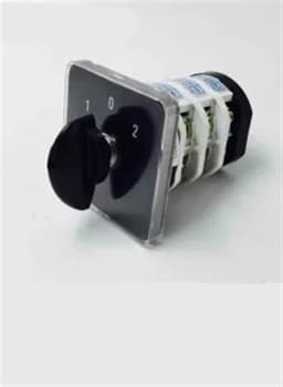 Rotary Changeover Switch 50A 4 Pole Universal 0-7 Position YMZ12-50/4