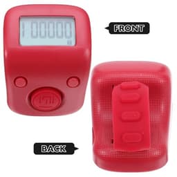 Electronic Finger Hand Counter with Ring, Rechargeable Digital