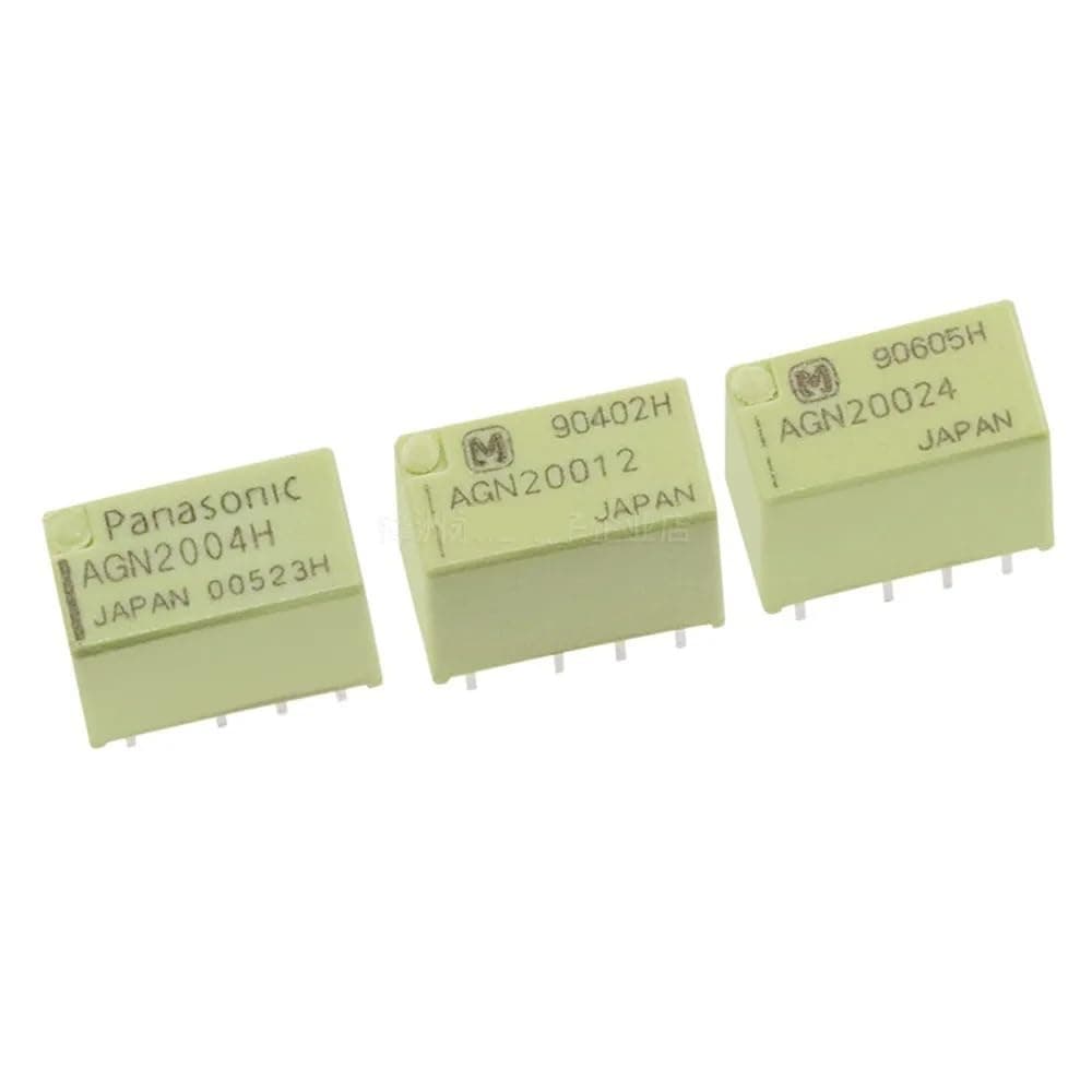 2PCS Signal Relay A12 A24 S12 S4H Two Open and Closed 1A 8PIN(AGQ2004H)