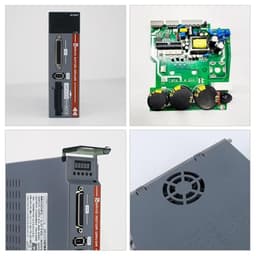 A5 200W 400W 600W 750W 1000W AC Servo Motor Controller Driver Kit 220V 3000RPM IP65 AC Servo Motor Driver Controller Kit(200W Increment 17)