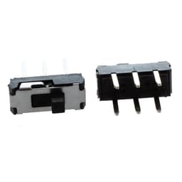 Switch 20 Pcs On/Off/On DPDT 2P2T 6 Pin Vertical DIP Slide 9x4x3.5mm