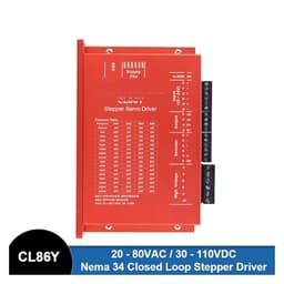 Nema 34 Closed Loop Stepper Motor Kit Hybrid Servo Driver CL86Y 2 Phase CNC
