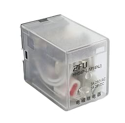 MY4NJ Plug-in Relay 12v 24v 36v 48v 110v 220v DC/AC 5A Silver Contact 14pins 4PDT rele Socket(DC 36V)