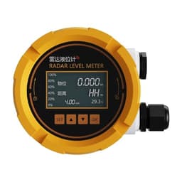 Radar Level Meter 4-20mA LCD Gauge RS485 0-20m Water Sensor DC 24V(0-5m 4-20mA Output)