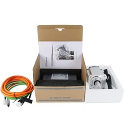 A5 200W 400W 600W 750W 1000W AC Servo Motor Controller Driver Kit 220V 3000RPM IP65 AC Servo Motor Driver Controller Kit(200W Increment 17)
