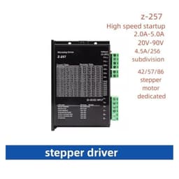 Z-257 Microstep Driver Suit for Nema17 Nema23 Nema23 Nema34 Stepper Motor DC20-90V for CNC