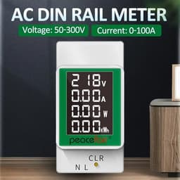 PZ-008 Din Rail Electricity Digital Power Energy Meter Watt Wattmeter