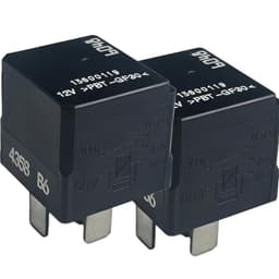 2PCS 13500119 12V 5-Pin Relay 35A — Compatible with Chevrolet Equinox 13-15 17-21, GMC Terrain 10-20, GMC Acadia 17-21, Chevrolet Malibu 13-16