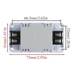 WQOUAFGNY DC 12-24V to 5V Power Converter 10A 50W Buck Regulator Step Down