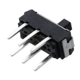 Switch 20 Pcs On/Off/On DPDT 2P2T 6 Pin Vertical DIP Slide 9x4x3.5mm