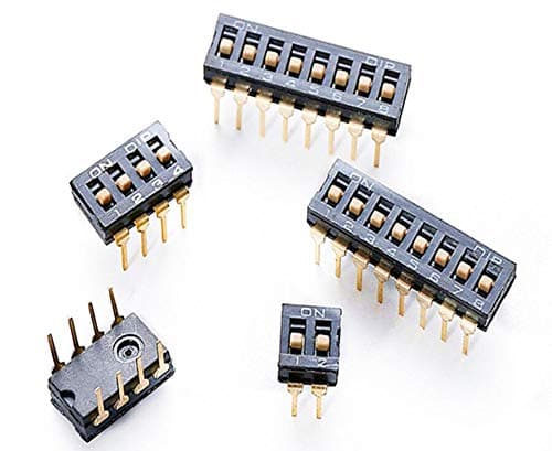 Slide Switch 2P 3P 4P 5P 6P 8P DIP Pitch