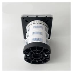 75A 690V Cam Switch Silver Contact Three Position 3 Poles Level Rotary Changeover Selector 12 Terminals YMZ12-75/3