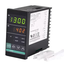 Oven Thermocontroller Digital Temperature Regulator PID Temperature Controller CH402 Relay Output,Vertical 48*96mm(One Relay Output)