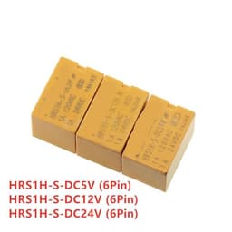 Signal Relay HRS1H-S-DC5V HRS1H-S-DC12V HRS1H-S-DC24V 1A 120VAC 6PIN 5Pcs