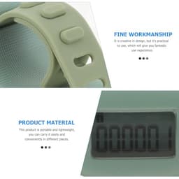 Digital Finger Counter USB Charging Six-Digit Screen with Ring