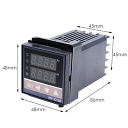 Digital PID Temperature Controller Rex-C100 Output Thermostat