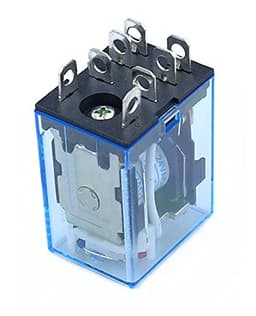 GUMMMY 10Pcs Relay LY2NJ DC12V DC24V AC110V AC220V Small Relay 10A 8 Pins Coil DPDT with Socket (Color : DC, Size : 6V)