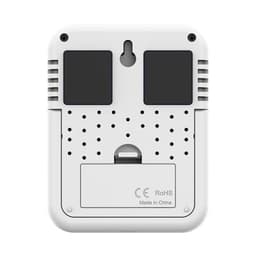 ABS Digital Multi-Functional Temperature Humidity Meter Home Large Screen Alarm Clock