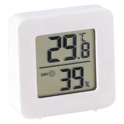 ABS Electronic Wall Mount Indoor Household Thermometer Dry Temperature Humidity Meter