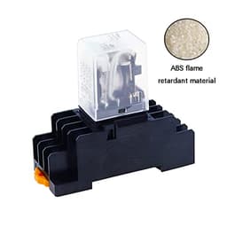 10PCS HH54P MY4NJ Plug-in Relay PYF14A DC/AC 12v 24v 36v 48v 110v 220v 5A Silver Contact 14pins 4PDT rele Socket