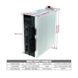 Servo Motor 110SG M06030 220V 1.8KW 6Nm 3000Rpm Nema42 AC Servo Motor Kit with XP200 Driver 2500line Encoder