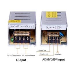 Transformer 220V to 110V Converter 12V 24V Long AC DC Power Supply 12 24 V Volt 3A 5A 10A 15A 30A to(12v 30a)