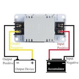 WQOUAFGNY DC 12-24V to 5V Power Converter 10A 50W Buck Regulator Step Down