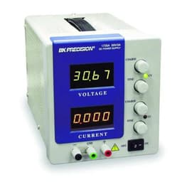 B&K Precision 1735A Single Output DC Power Supply, 4 Digit LED Display, 0-30 V Output Voltage, 0-3 A Output Current