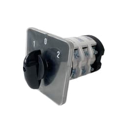 75A 690V Cam Switch Silver Contact Three Position 3 Poles Level Rotary Changeover Selector 12 Terminals YMZ12-75/3