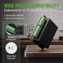 Stepper Motor Driver Bipolar Control 32 Segment for 42 57 86 Motors