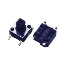 10PCS 6X6X7.3mm 4PIN DIP SMT Momentary Tact Button H=8.7mm with Cap Mini Push(Only Switch DIP)