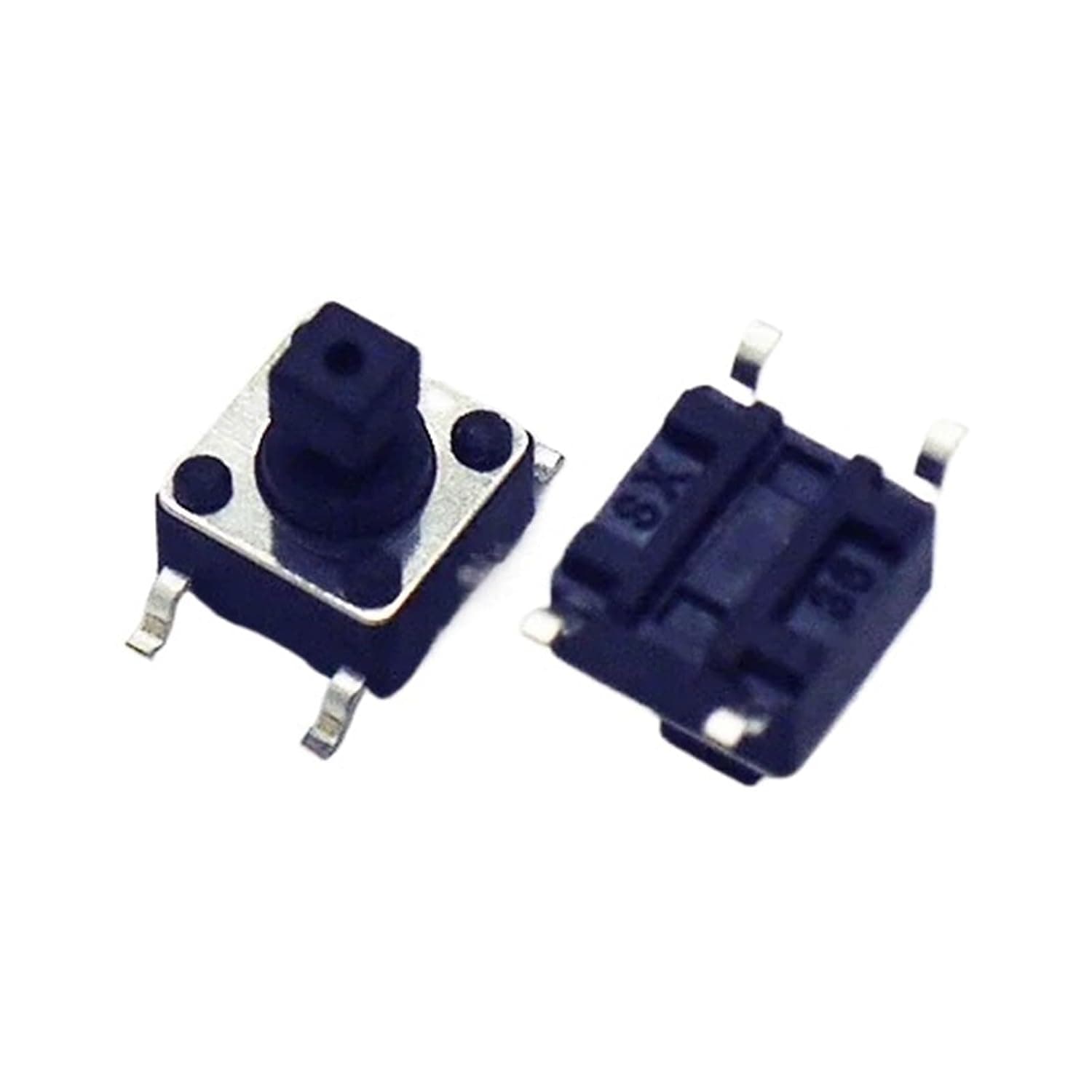 10PCS 6X6X7.3mm 4PIN DIP SMT Momentary Tact Button H=8.7mm with Cap Mini Push(Only Switch DIP)