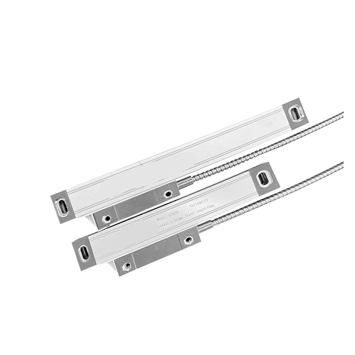 GCS898 Linear Scale 0.005mm Linear Encoder Optical Linear Ruler(100MM)