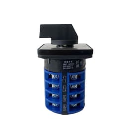 YMW26-32 Series LW26 32A 690V Silver Contact 1-8 Poles 2/3 Positions Changeover Cam Switch Rotary Selector LW28-32