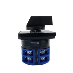 32A 660V Power Circuit Control Selector Changeover Two Poles Silver Contact Customize Rotary Cam Switch YMW26 LW28 LW26-32/2(01)
