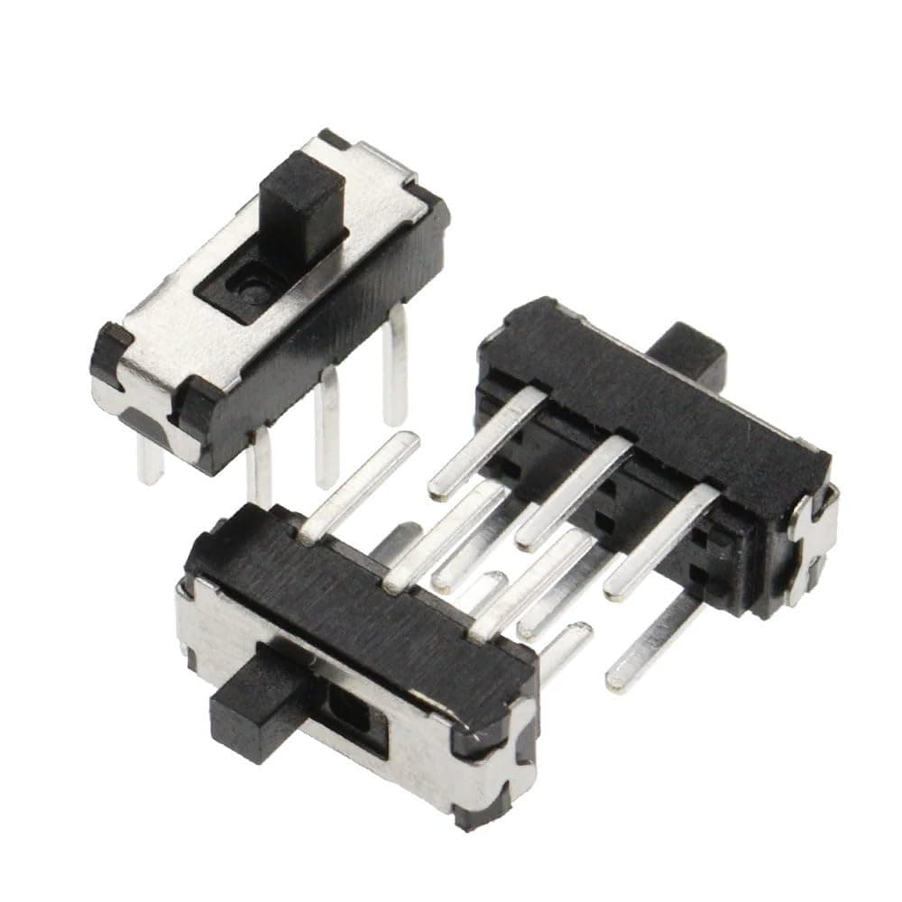 1000PCS MSS22D18 Mini Miniature DIP Slide Switch 2P2T 6Pin Handle High 2MM for DVD Switch