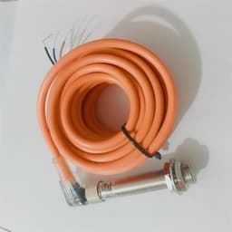 M12 Connector Type Inductive Sensor PNP NPN NO/NC Proximity Switch DC 3/4 Wire 5m Cable Angle Plug with LED Indicator(Flush Type 2mm,NPN NC)