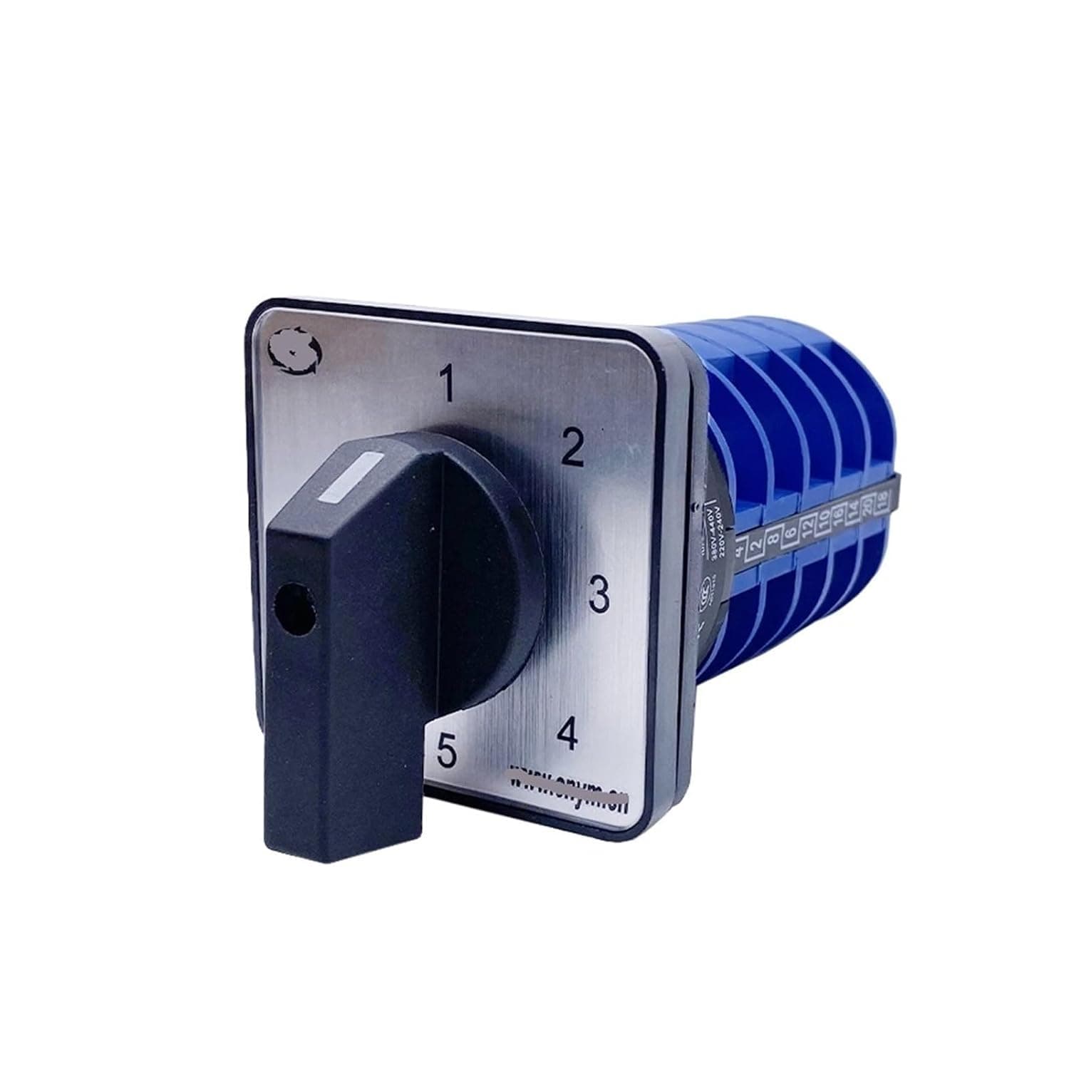 Rotary Cam Switch YMW26-32/5 Changeover Selector 32A 5 Poles Five Positions